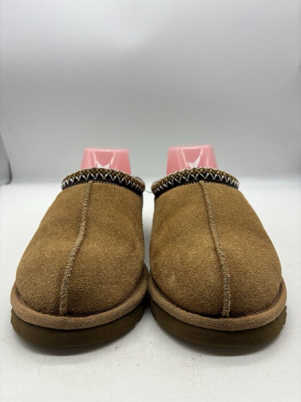 UGG Tasman 5955 Classic Chestnut Suede Sheepskin Wool Slippers Women's Size 8 - Picture 5 of 13